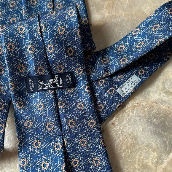 Hermes floral tie - Picture 2 of 3